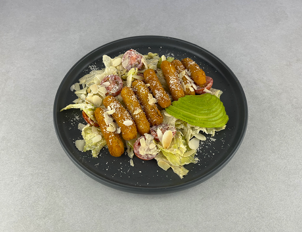 Салат з курячими стріпсами